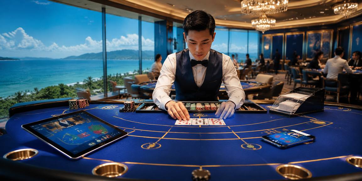 keonhacai.com Bàn Baccarat T C với luật chơi minh bạch và dealer trực tiếp